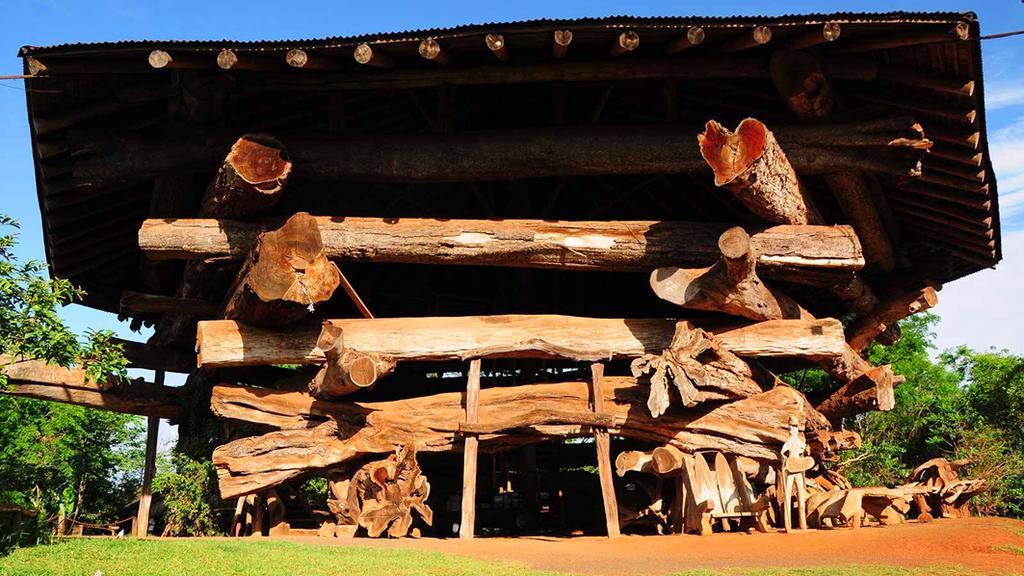 Posada Del Chaman Iguazu ปูแอร์โตอีกวาซู ภายนอก รูปภาพ